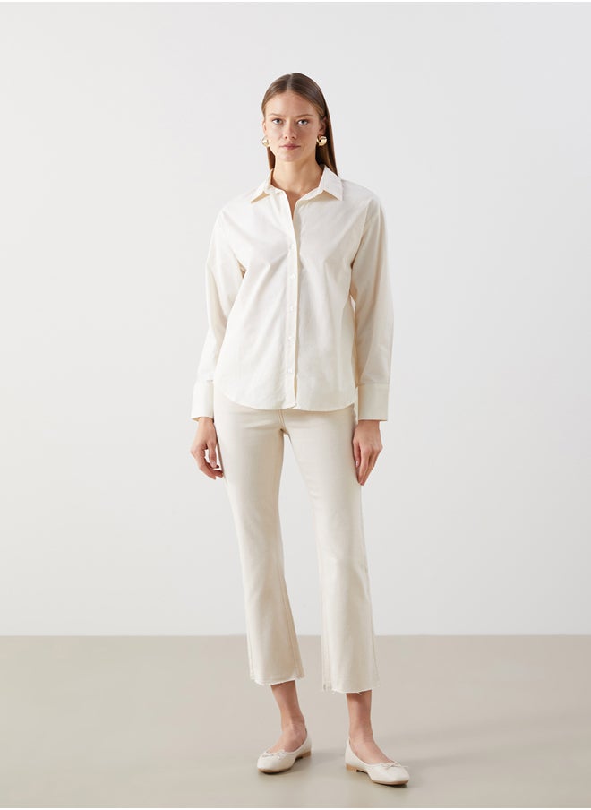 LC WAIKIKI Oversize Poplin Women's Shirt  - Image 2