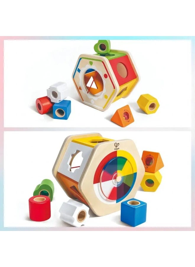 Hape Wooden Wonder Shape Sorter Activity Toy  - Image 3