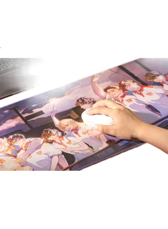 Deli The King'S Avatar Collaboration Mouse Pad - Genuine Authorized Ip Collaboration Peripheral For Office And Study, Cartoon Anime Mouse Pad, Xingxin Team Edition Qz452 - Image 1