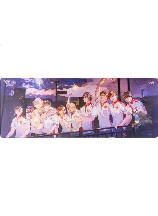 Deli The King'S Avatar Collaboration Mouse Pad - Genuine Authorized Ip Collaboration Peripheral For Office And Study, Cartoon Anime Mouse Pad, Xingxin Team Edition Qz452 - Image 2