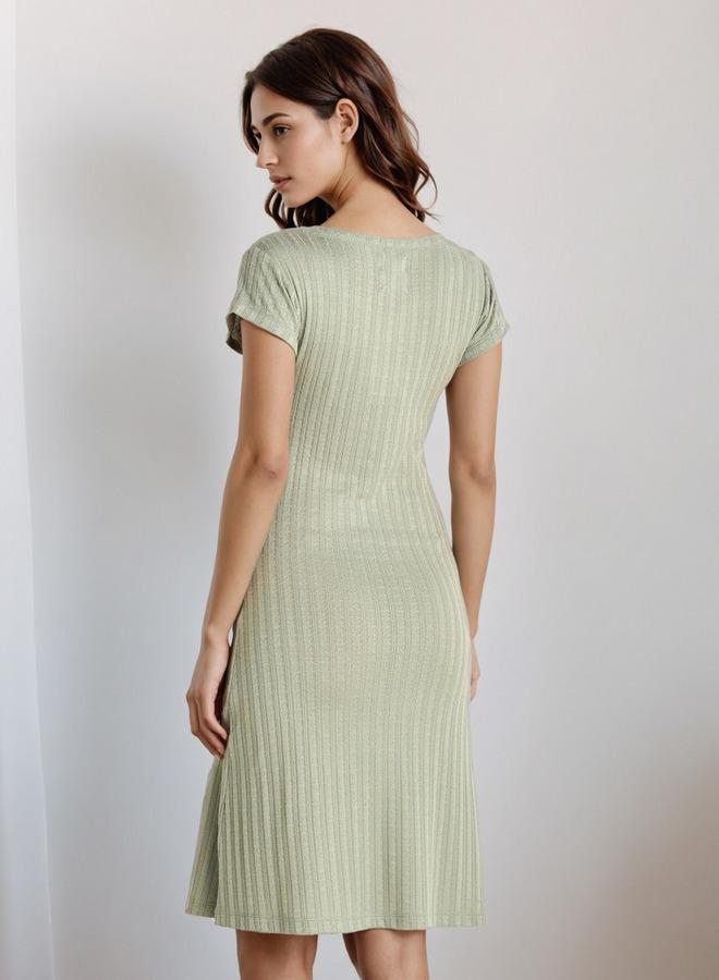 Splash FAV Nighty Viscose Blend with Tie-Up Neck - Image 3