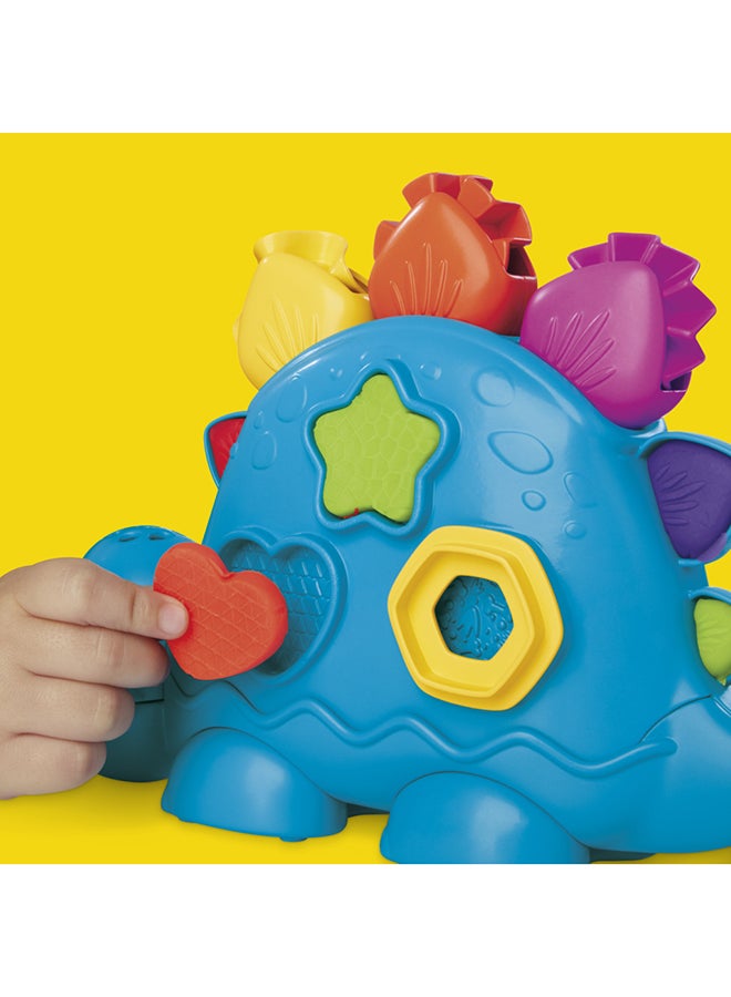 Play-Doh مجموعة البداية من بلاي دو: أشكال وألوان الديناصور، ألعاب ديناصور حسية لمستوى 2+، 11 ملحقًا - Image 4
