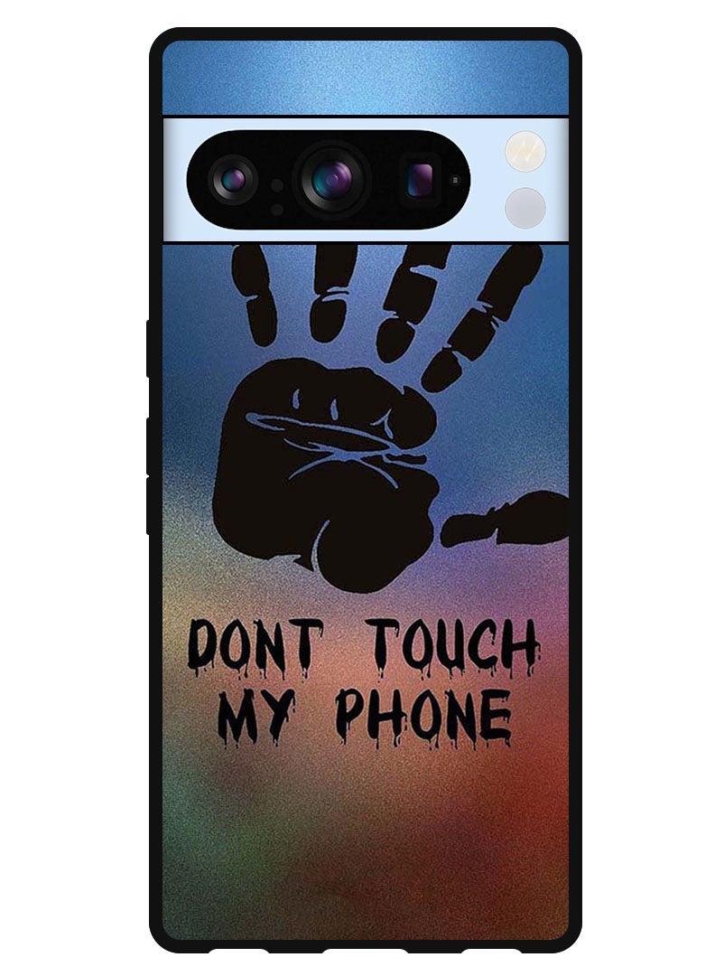 Theodor Protective Case Anti Scratch Shock Proof Bumper Cover For Google Pixel 8 Pro Dont Touch My Phone Hand - Image 1