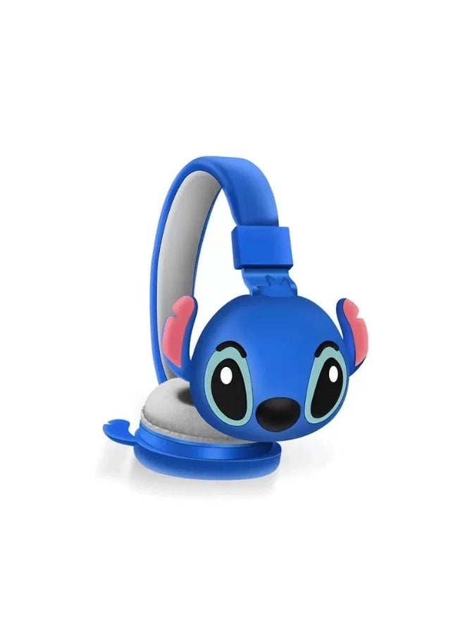 STITCH Over-Ear Wireless Bluetooth Headset Gaming Headset Foldable Support FM Computer Mobile Phone Music Stereo Headset - Image 2