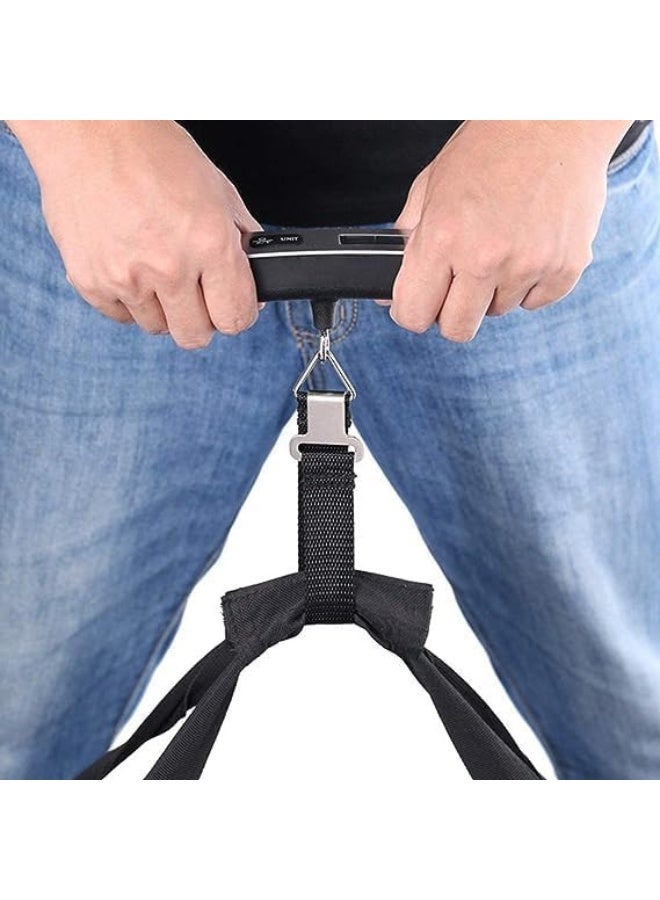 ECVV Luggage Scale - Digital Luggage Scale with LCD Display Travel with Ease Portable Handheld for Accurate Weighing up to 50kg/110lb - Image 3