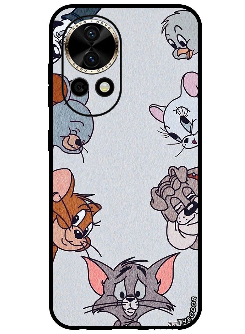 Theodor Protective Case Anti Scratch Shock Proof Bumper Cover For Huawei Nova 12 Pro Tome Jerry series - Image 1