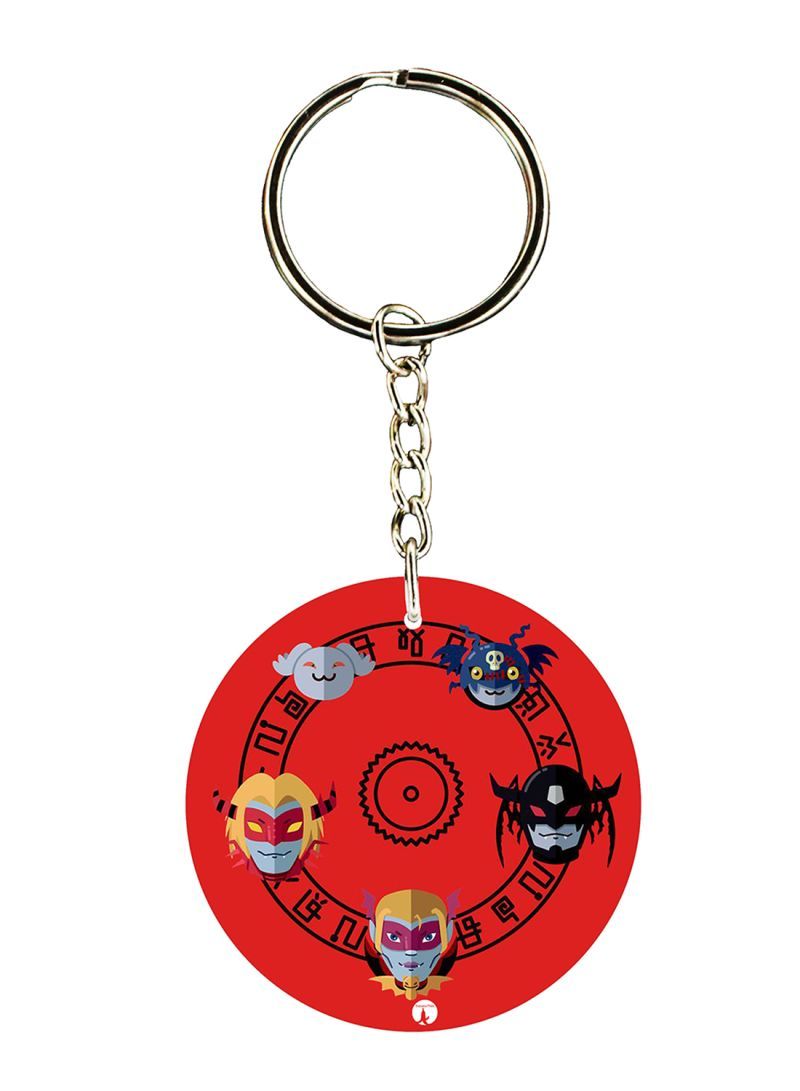 RKN The Anime Digimon Printed Keychain
