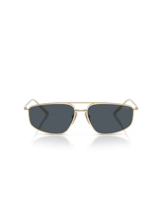 PRADA Full Rim Irregular Sunglasses PR C51S 58 ZVN70B - Image 2