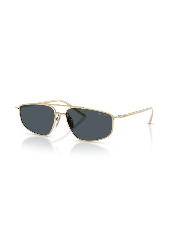 PRADA Full Rim Irregular Sunglasses PR C51S 58 ZVN70B - Image 1