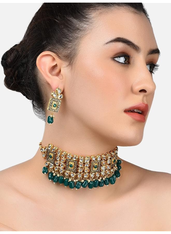 erorex Jewelery Set For Women Golden Zpfk8183 - Image 2