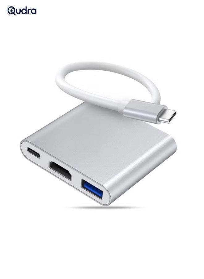 qudra Qudra Usb C To Hdmi Multiport Adapter usbc