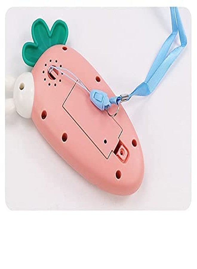 PULSBERY هاتف أطفال من بولسبري مع ألعاب خشخيشة سيليكون ناعمة جانبية، هاتفي الذكي للأطفال، قطعة واحدة - Image 3