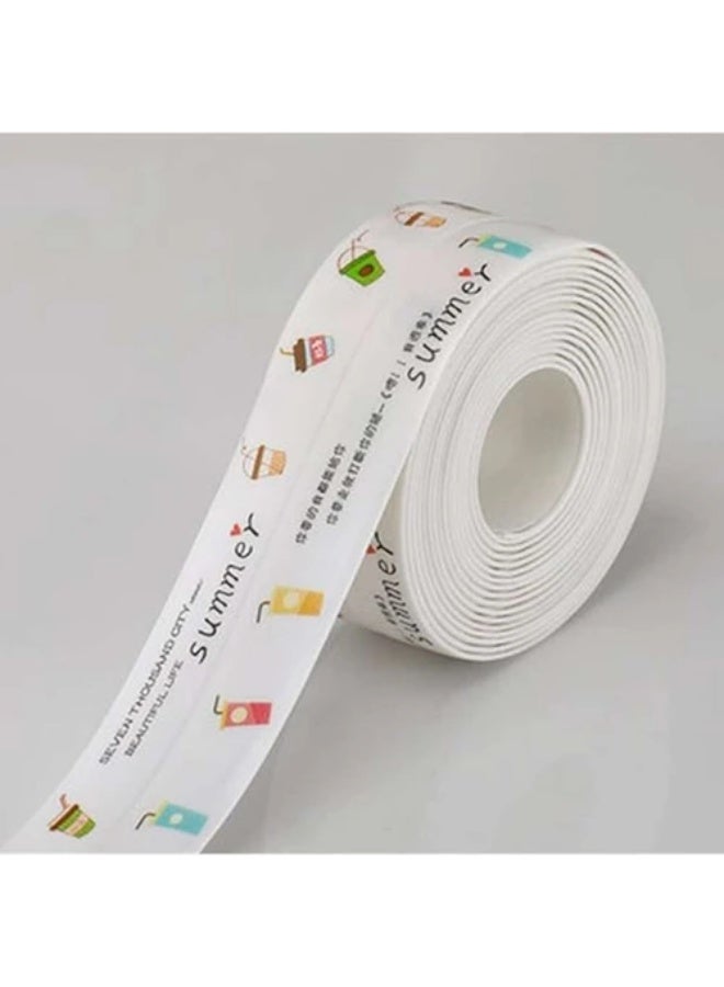Multi-Purpose Waterproof Adhesive Sealing Tape – Self-Adhesive Caulk Strip for Kitchen Sink, Bathroom, Wall Edges, Picture Frames & Surface Insulation – Flexible, Mold-Resistant, and Easy to Apply - Image 4