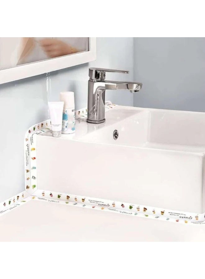 Multi-Purpose Waterproof Adhesive Sealing Tape – Self-Adhesive Caulk Strip for Kitchen Sink, Bathroom, Wall Edges, Picture Frames & Surface Insulation – Flexible, Mold-Resistant, and Easy to Apply - Image 2