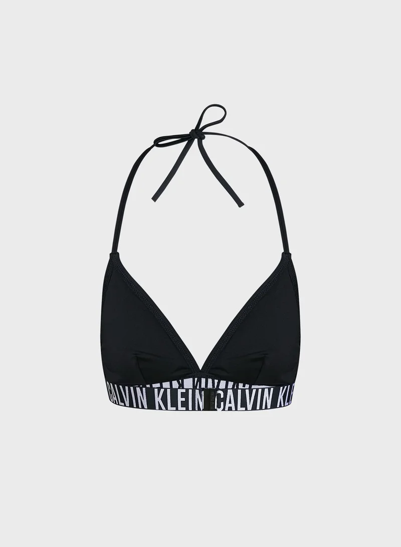 CALVIN KLEIN Halter Neck Triangle Bra
