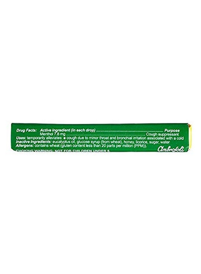 Honees All Natural Menthol Eucalyptus Cough Drops 9 Lozenges Per Bar (Pack Of 6) - Image 2
