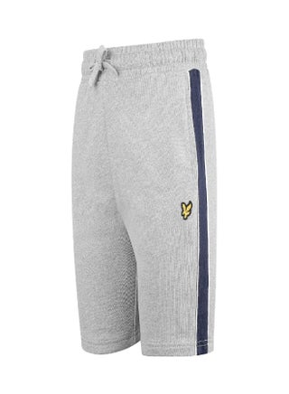Lyle and Scott Side Stripe Sweat Short Grey