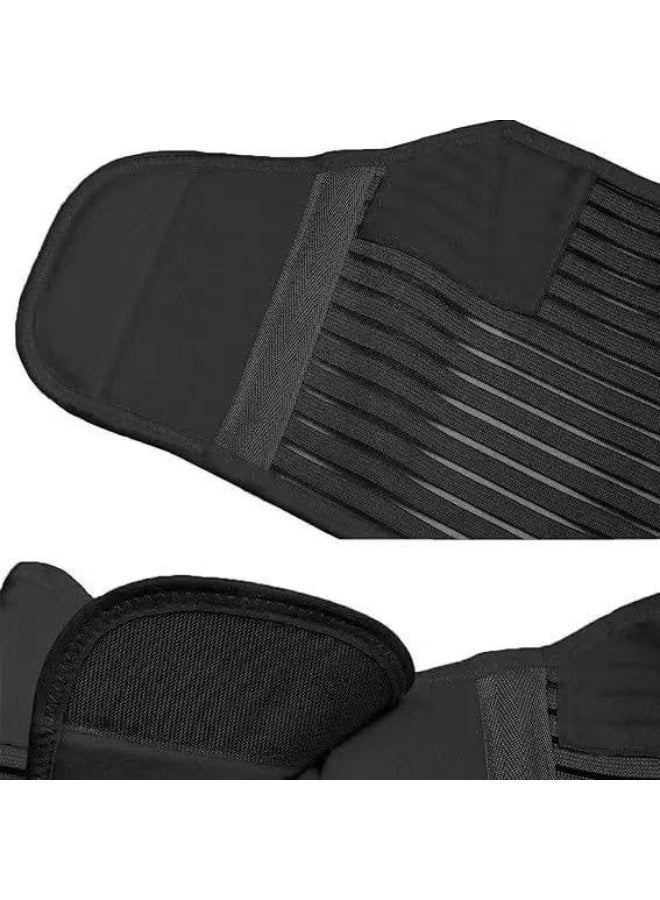 3-in-1 Maternity Belly Support Belt with Shoulder Straps – Adjustable Pregnancy Support Band for Abdomen & Lower Back Relief, Suitable for Mid to Late Pregnancy M - Image 3