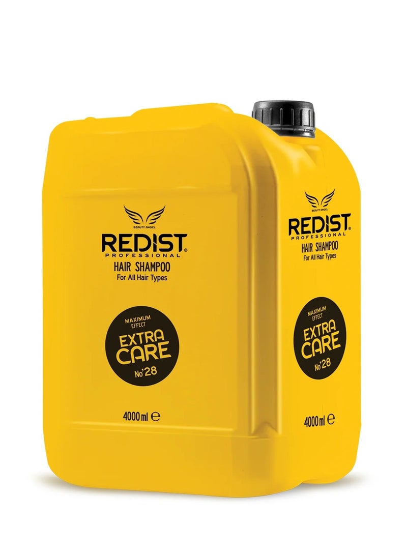 Redist Extra Care Hair Shampoo No 28 – Deep Cleansing & Healthy Shine 4000ml - Image 1