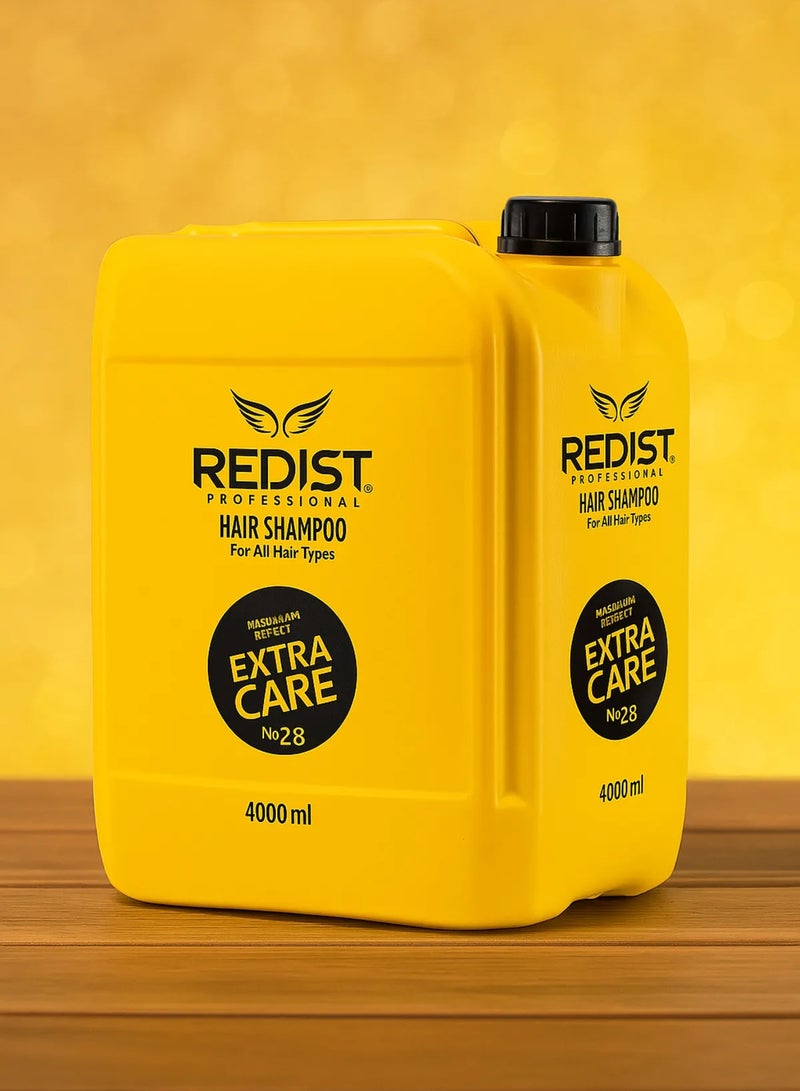 Redist Extra Care Hair Shampoo No 28 – Deep Cleansing & Healthy Shine 4000ml - Image 2