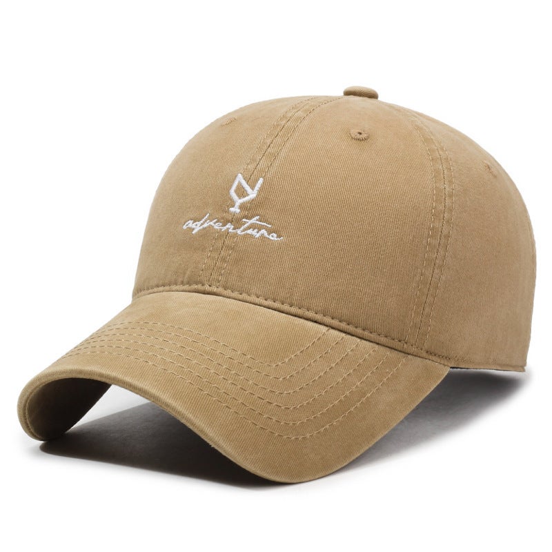 American  Cap Women Washed Spring Summer Sunshade Baseball Hat - Image 1