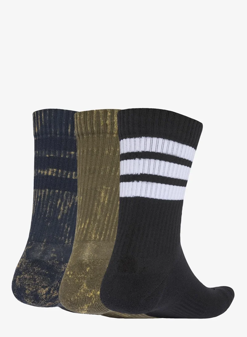 Adidas Stonewash Crew Socks 3 Pairs