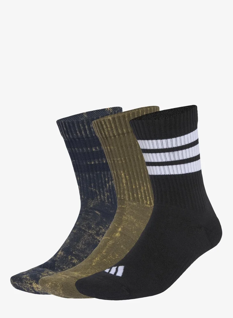 Adidas Stonewash Crew Socks 3 Pairs