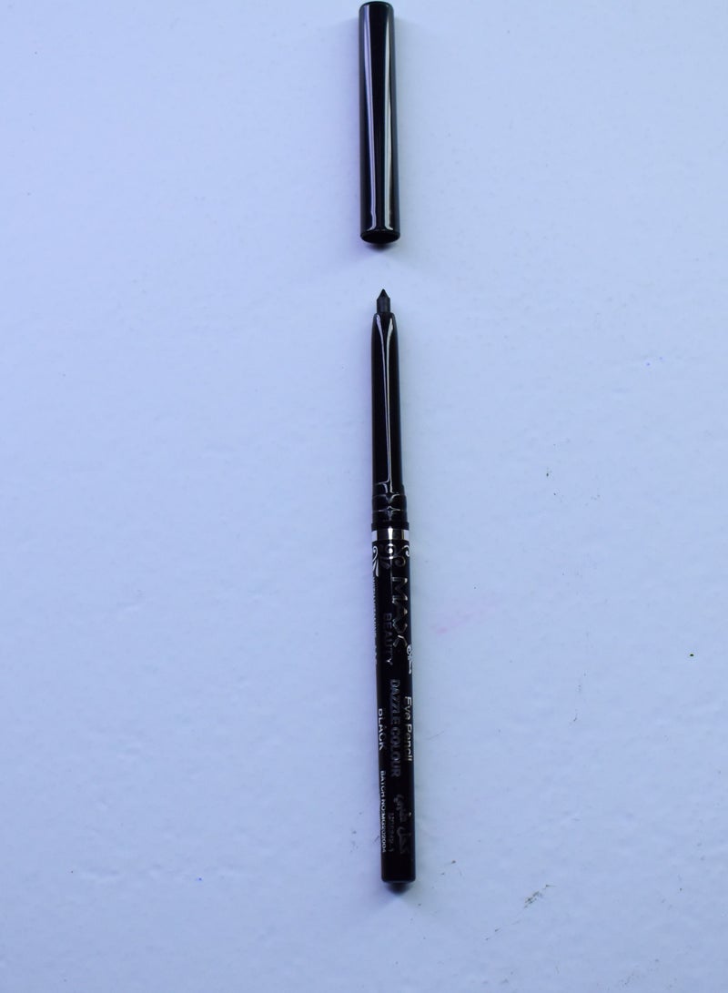 ماكس بيوتي طقم كحل أسود 12 قطع مقاوم للماء ويدوم طويلاً طبي - Image 3