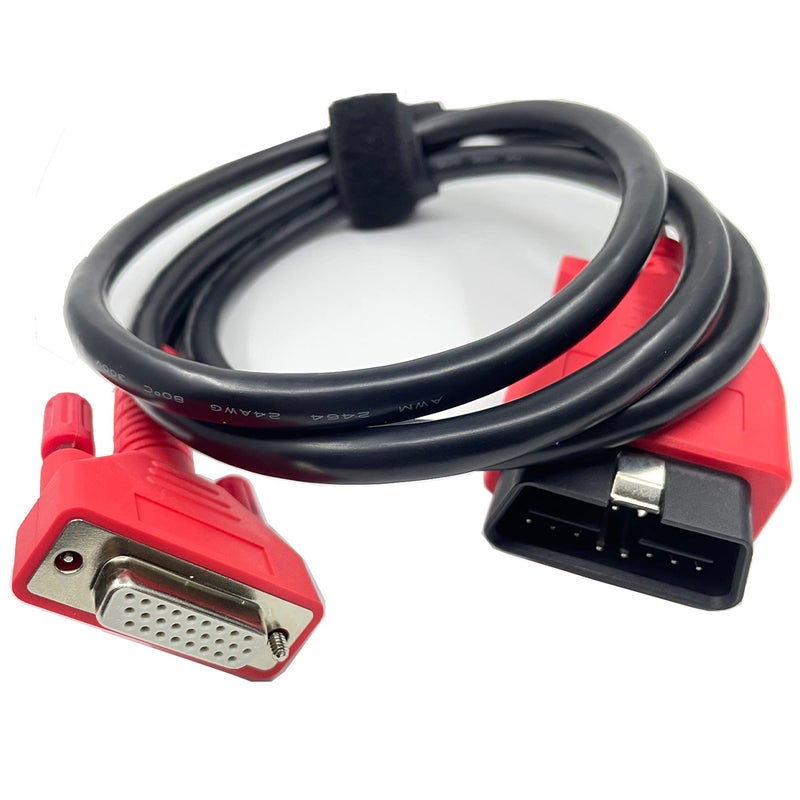 كابل اختبار تشخيص OBD2 بديل لجهاز Autel MaxiSys MS908P اختبار رئيسي 16 دبوس 3 صفوف OBD2 اختبار رئيسي