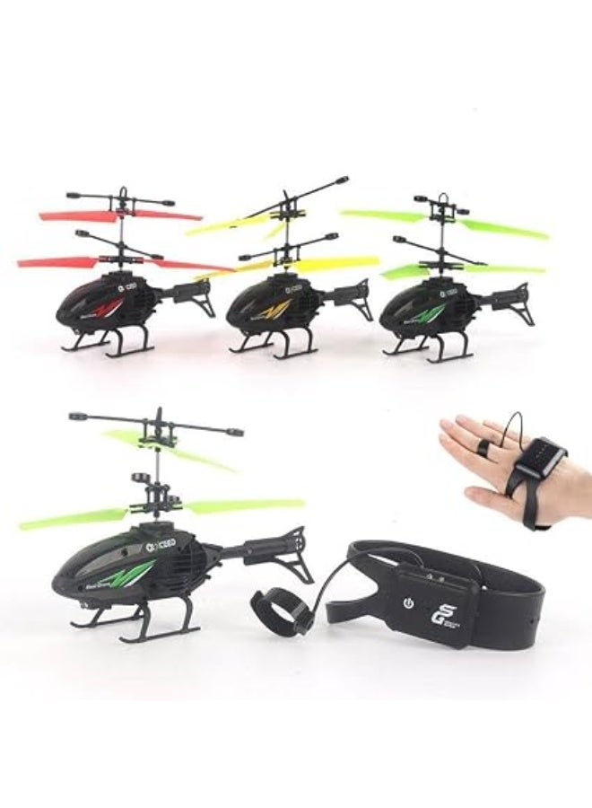 1st Choice First Choice Remote Control Helicopter - Smart Motion Sensor Drone with Wristband for Hand Control - Image 1