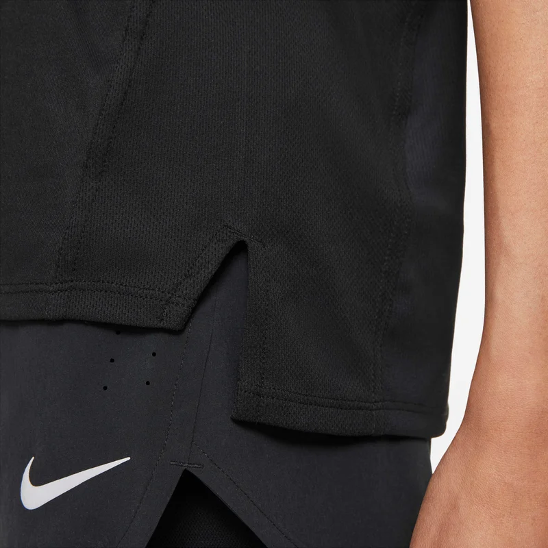 Nike Black Women's Dri-FIT Race T-Shirt for Women | Best Price UAE