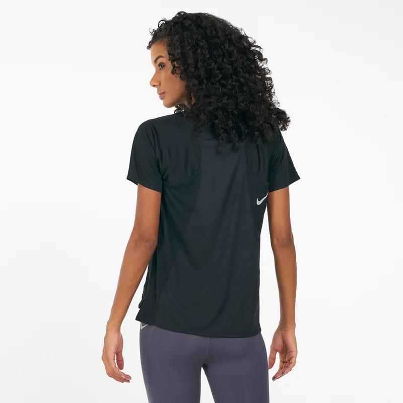 Nike Black Women's Dri-FIT Race T-Shirt for Women | Best Price UAE