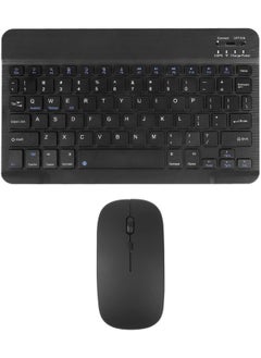 Arabic and English Bluetooth Keyboard and Mouse Combo, Ultra-Slim Portable Compact Wireless Mouse Keyboard Set for IOS Android Windows Tablet Phone iPhone iPad Pro Air Mini