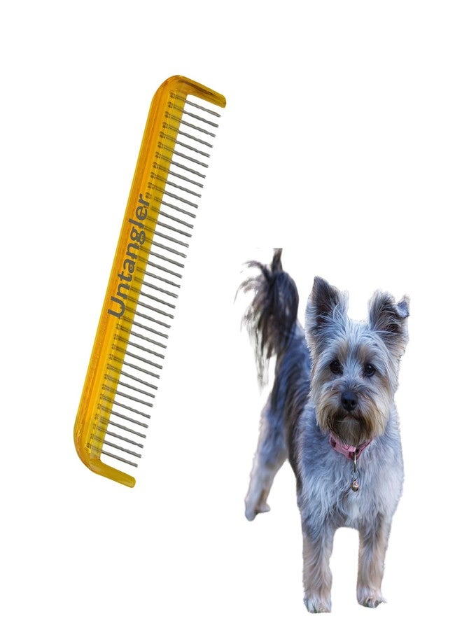 Untangler Pet Comb (5", Golden Amber) - Image 1