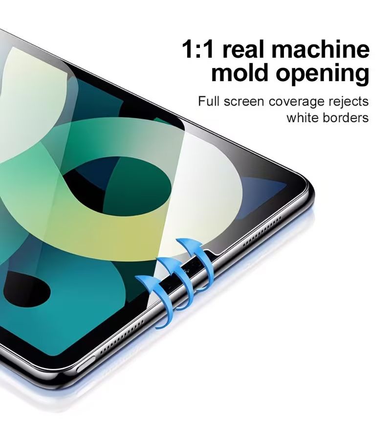 1pc High Definition Tempered Glass Screen Protective Film Compatible With iPad Pro 11 Inch 2024 Upgraded Thickened Wear Resistant Layer Flat And Smooth Surface Comfortable Touch Experience - Image 4