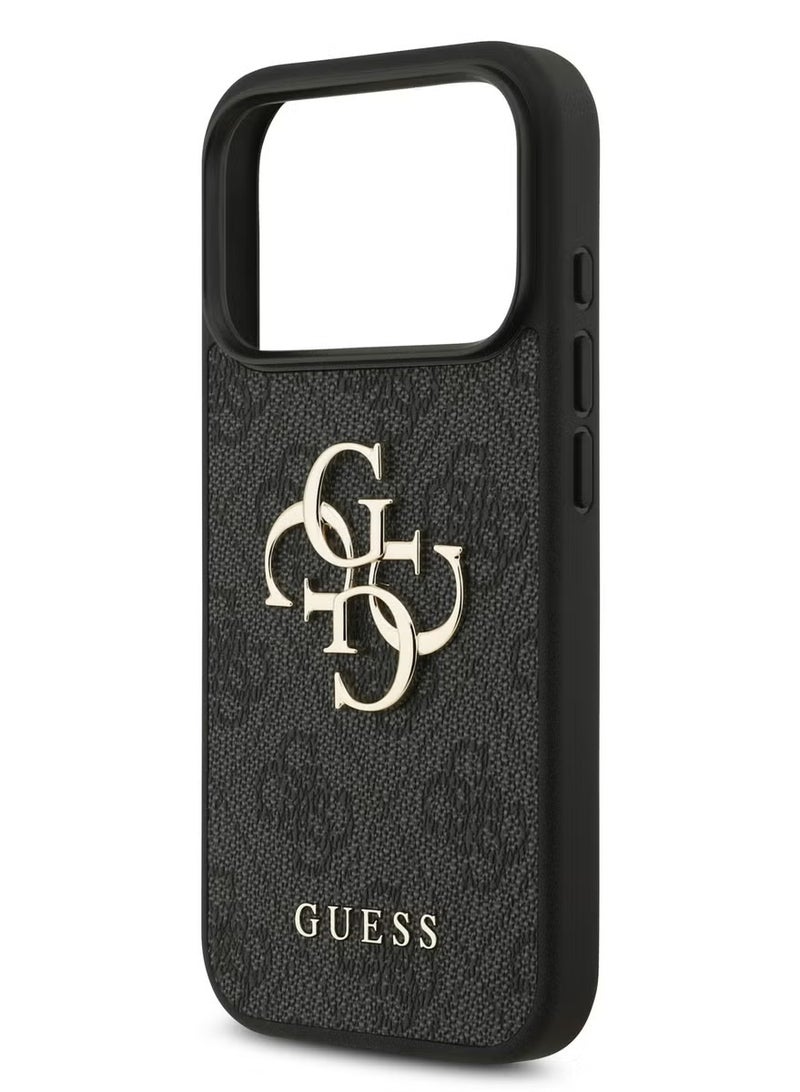 GUESS "iPhone 17 Pro Max PU Leather Case – Ultra-Slim, Lightweight Design with Bold 4G & Classic Logo – Easy to Install – Black" - Image 4