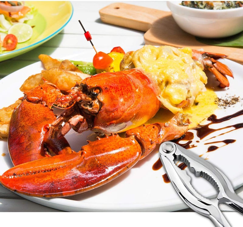 TORINALITAL Crab Leg Crackers and Tools - Shellfish Crab Claw Cracker Seafood Lobster Crackers and Tools, 4 Pack Nut Crackers for Crab Legs - Image 4