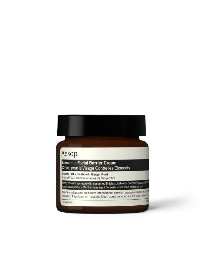 Aesop Elemental Facial Barrier Cream Intensely Nourishing Richly Emollient Hydrator Conditions And Sooths The Skin'S Barrier 2.0 Oz - Image 1