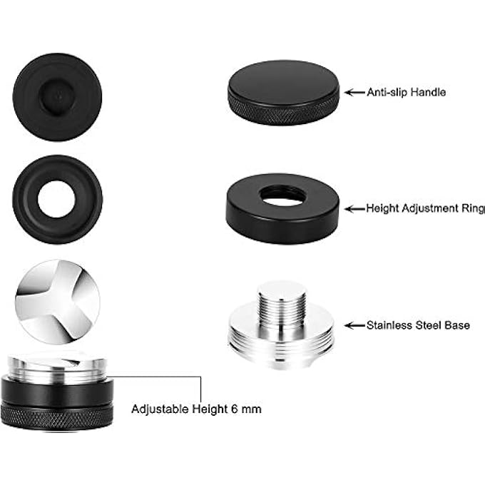 NEOUZA Coffee DistributorEspresso Distribution ToolFit For 58Mm E61 Group Machine PortafilterCoffee Distributor Leveler 58Mm - Image 5