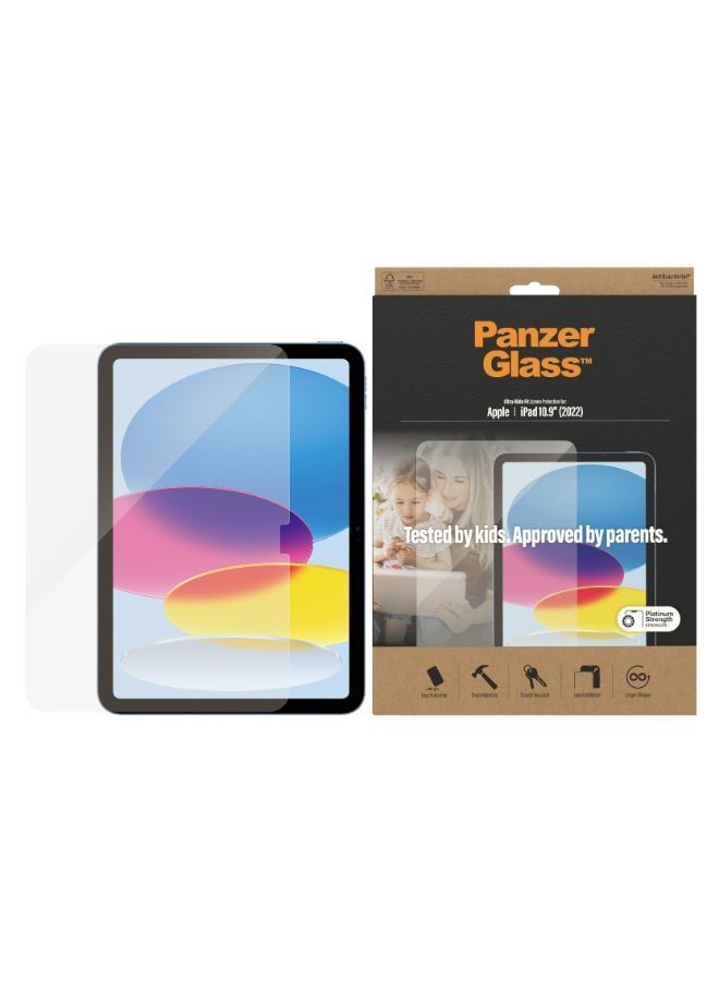 بانزرجلاس واقي شاشة ايباد 10.9 انش الجيل العاشر (2022) - شفاف - Image 2