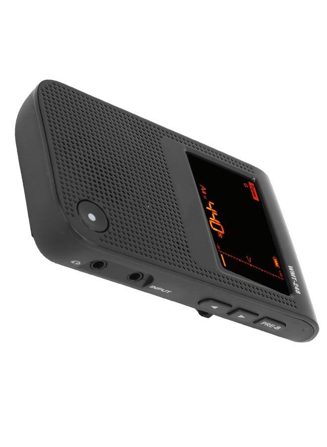 Thoraya - Electric Metronome Tuner Rechargeable Accurate Universal for Guitar Piano Violin WMT‑248Black - Image 1