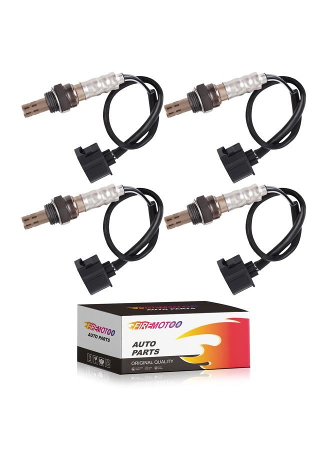 FIREMOTOO O2 Oxygen Sensor Pack of 4 Upstream and Downstream 56028994AA Compatible with 2004-2007 Dodge Ram 1500 Magnum Charger Commander Liberty Chrysler 300 Mitsubishi 56028994AB - Image 1