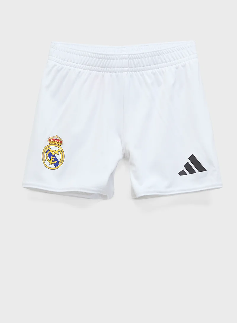 adidas طقم ريال مدريد الأساسي للأطفال 25/26