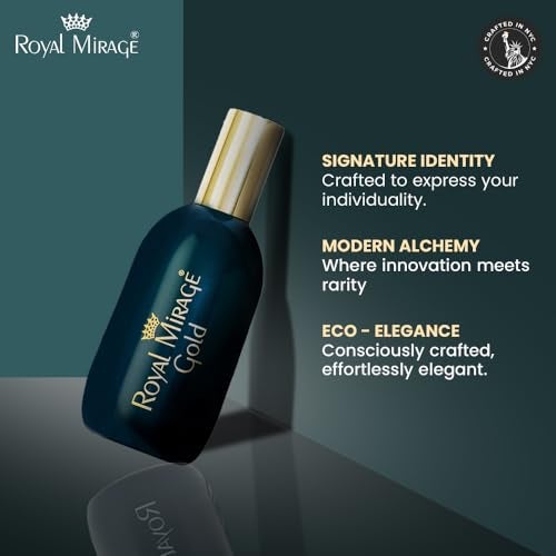 Royal Mirage Gold Eau De Cologne | Long-Lasting Fragrance | Everyday Elegance | Citrus, Spicy & Woody Notes | Affordable Luxury | Elegant & Sophisticated Scent | Unisex EDC | 120ml - Image 5