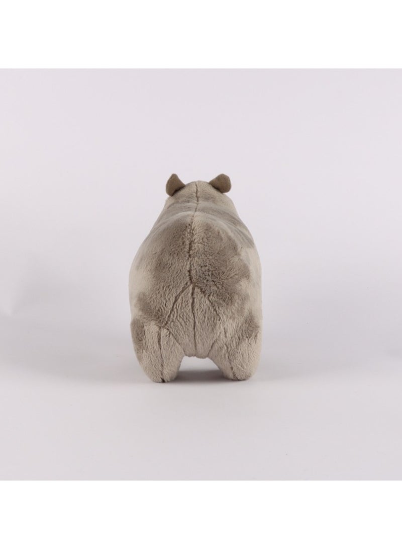17 CM Cute Capybara Plush Doll Soft Stuffed Toys For Boys And Girls Gift (Grey) - Image 4