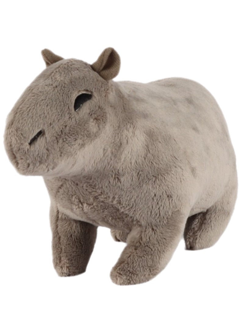 17 CM Cute Capybara Plush Doll Soft Stuffed Toys For Boys And Girls Gift (Grey) - Image 1