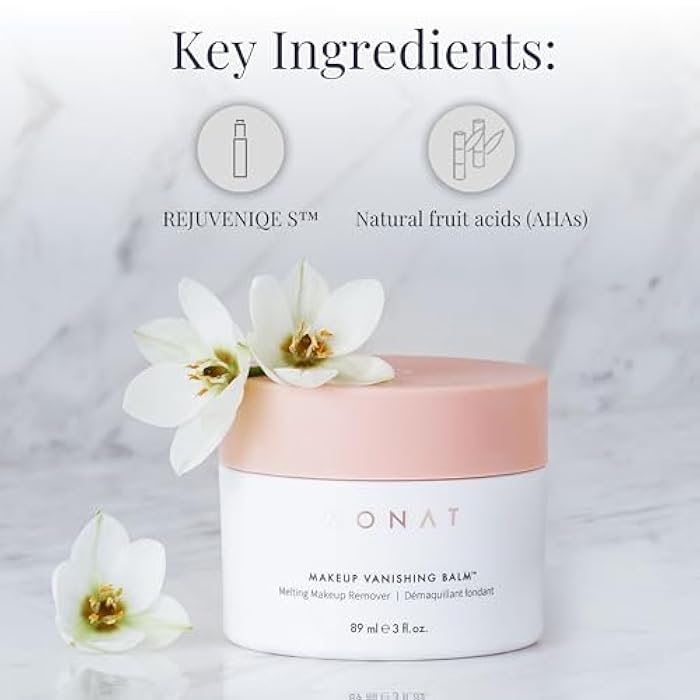 MONAT Makeup Vanishing Balm – Cleansing Makeup Remover – Lightweight Face Cleanser – Cleansing Balm for Residue Free Soft and Smooth Skin – Safe to Use for Delicate Skin - Image 4