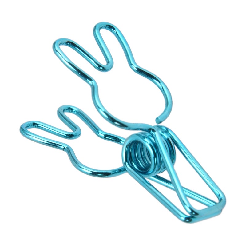Metal Binder Clips: Golden, High-quality Spring Steel, Strong Clamping Force - Hollow Fish-shaped Design, Multipurpose Clips for Document, Clothing and Desktop Organization - Image 1