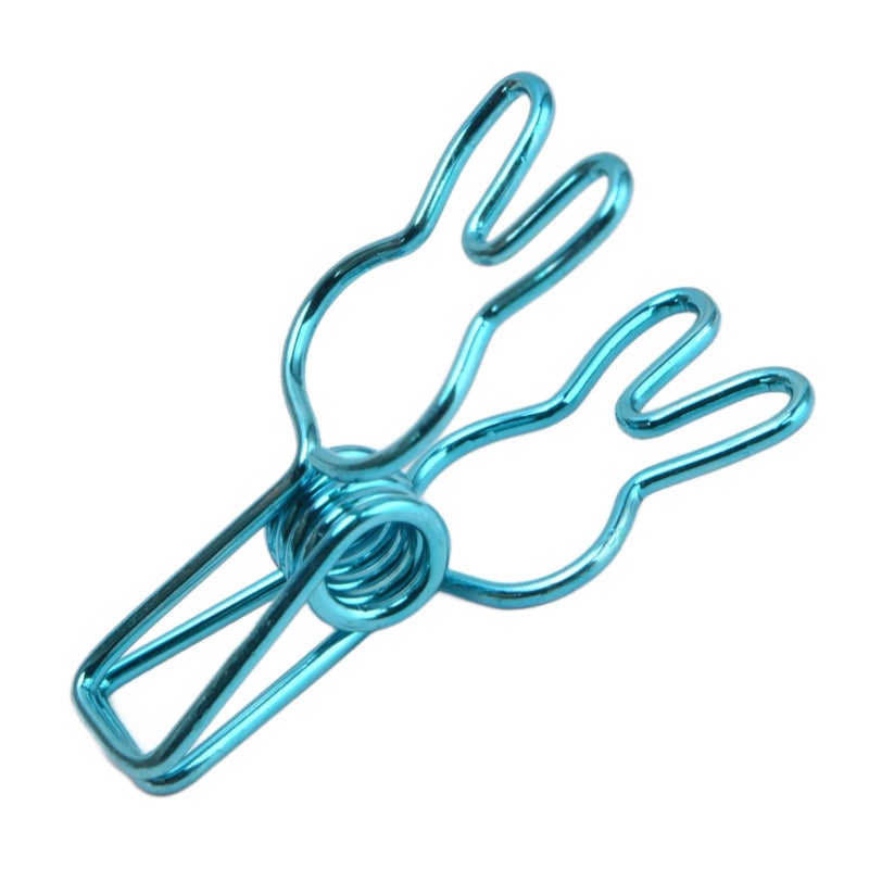 Metal Binder Clips: Golden, High-quality Spring Steel, Strong Clamping Force - Hollow Fish-shaped Design, Multipurpose Clips for Document, Clothing and Desktop Organization - Image 4