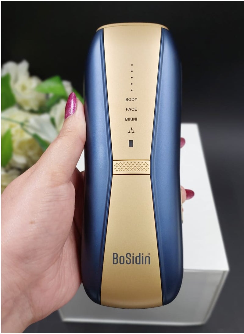 Bosidin - BoSidin Hair Laser Removal Machine Unlimited with Cooling for Men and Women - Image 1
